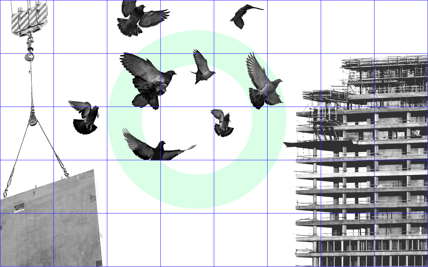 Stadtluft Illustration Event City Trees